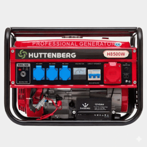 Generatore di Corrente H-8500W Avviamento Elettrico con Batteria (220v/380v)